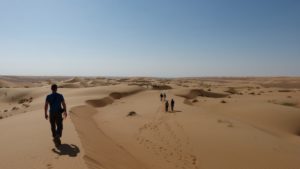 Wahiba Sands, Oman, Wüstentrekking