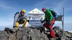 Top of Uganda, Margherita Peak (5109m)